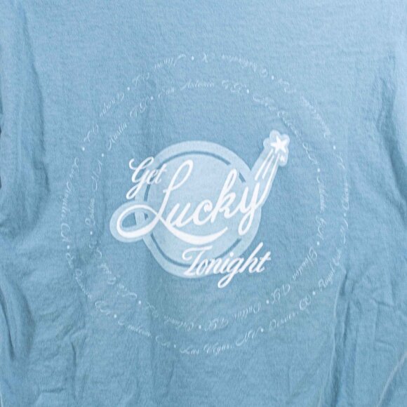 2004 Melissa Etheridge Get Lucky Tonight Tour T-Shirt Medium Y2K Band Music - Picture 7 of 7